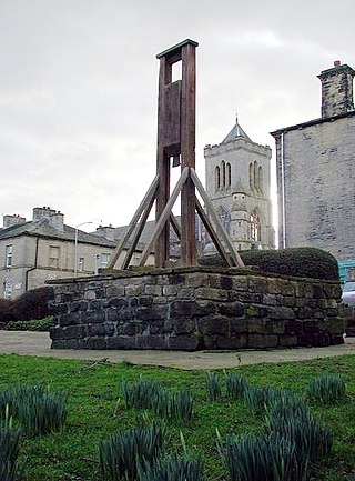 <span class="mw-page-title-main">Halifax Gibbet</span> Execution machinery in Yorkshire, England