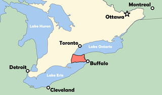 <span class="mw-page-title-main">Niagara Peninsula</span> Peninsula in Ontario, Canada