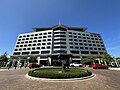 The William Inglis is a grand monstrosity of a hotel at Warwick Farm Racecourse.
