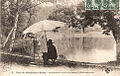 The artist at Villeneuve l'Etang, circa 1909