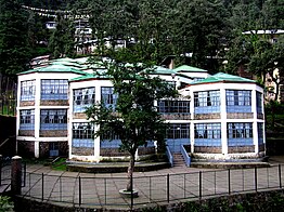 View of Tibetan Children's Villages, at McLeod Ganj, Dharamsala. Tibetan Children's Village, McLeod Ganj.jpg