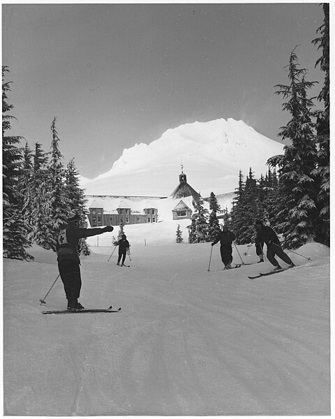 File:Timberline Lodge & Ski Area - NARA - 299098.jpg
