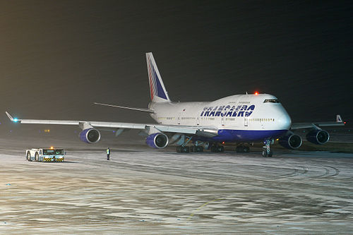 Transaero Boeing 747-400