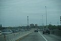 US 1 northbound across Trenton-Morrisville Toll Bridge