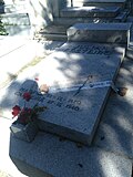 Tumba de Julián Besteiro, cementerio civil de Madrid.jpg