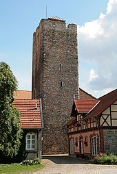 Turm der Burg Oebisfelde