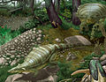 正体龙属是坚蜥目的一属，生存于三叠纪晚期的北美洲