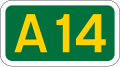 File:UK road A14.svg