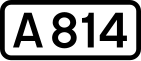 UK road A814.svg