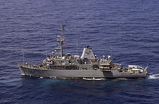 <i>Avenger</i>-class mine countermeasures ship Class of American mine countermeasures ships