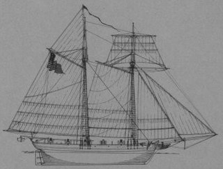 USS <i>Hamilton</i> (1809) United States Navy schooner which served on Lake Ontario