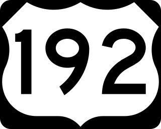 <span class="mw-page-title-main">U.S. Route 192</span> Highway in Florida