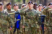 Activation ceremony of the 1st Security Force Assistance Brigade US Army 1st SFAB activation ceremony.jpg