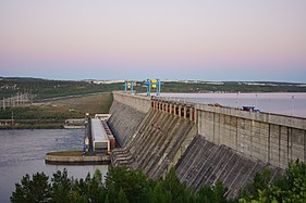 Ust'-Ilimskan gidroelektrostancijan padosein vl 2020