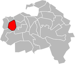 Canton de Villejuif - Carte