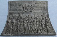 Valerio Belli, 1532, Ecce Homo, one of a set of four, for an inkpot or similar object