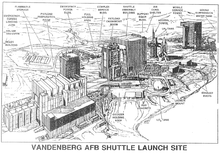 Layout in shuttle launch configuration Vandenberg AFB Shuttle Launch Site.PNG