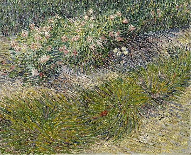 File:Vincent van Gogh - Grass and butterflies - Google Art Project.jpg