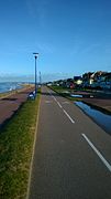 La ruta ciclista en Ouistreham