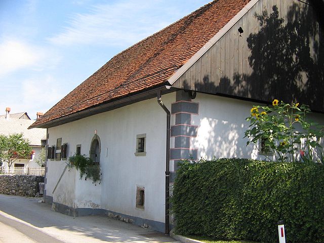 Prešeren's birthplace in Vrba