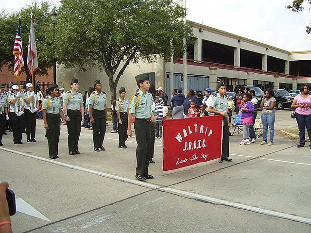 Waltrip JROTC, 2013 Martin Luther King Day Parade in Midtown Houston