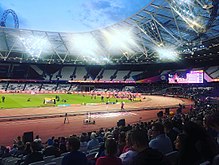 A view of the stadium during the evening session of 21 July Watching the World Para Athletics Championships -seethebest (35230698284).jpg