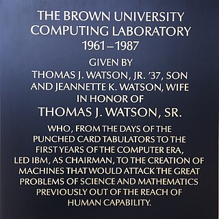 <span class="mw-page-title-main">Brown University Computing Laboratory</span>