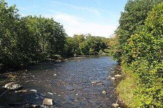 Westfield River i Huntington MA