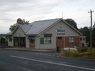 Wolumla Town in New South Wales, Australia