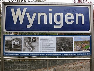 Fernverkehr-Bahnhof Wynigen
