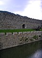 English: Crenellated city wall Deutsch: Zinnenringmauer