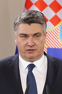 Zoran Milanović Fifth President of Croatia