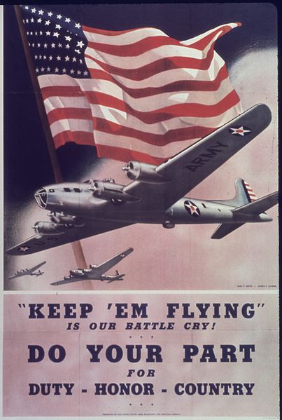 File:"Keep'em Flying is Our Battle Cry. Do Your Part for Duty - Honor - Country." - NARA - 513525.jpg