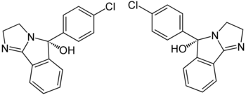 Mazindol structural formula