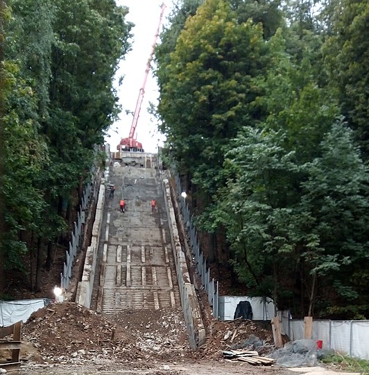 Эскалатор на воробьевых горах