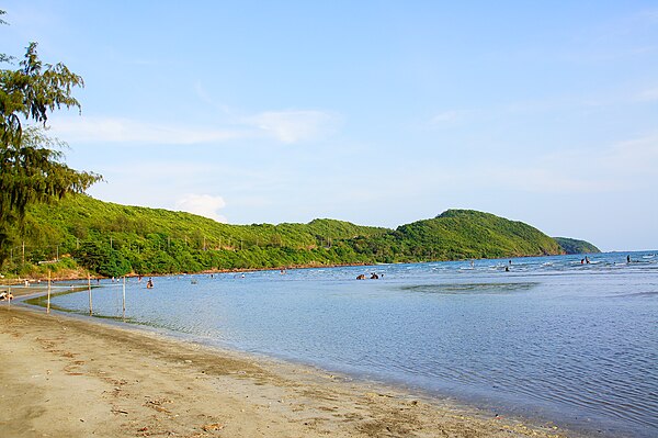 Hat Chao Lao, the famed and most beautiful beach in Chanthaburi