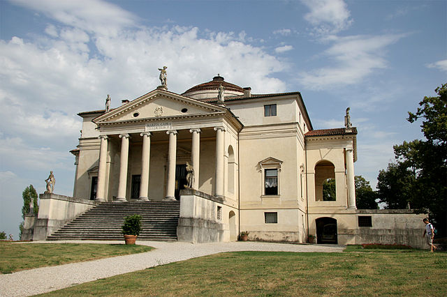 Villa Capra "La Rotonda" (begun c. 1565) – one of Palladio's most influential designs