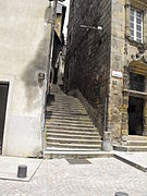 Place Gambetta, passage en escalier.