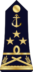 Vice-amiral(Madagascar Navy)[36]