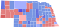 1898 Nebraska Gubernatorial Election by County