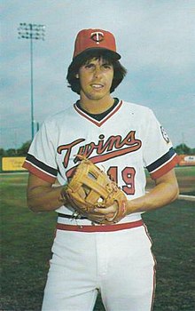 1982 Minnesota Twins Kartpostallar Roger Erickson.jpg