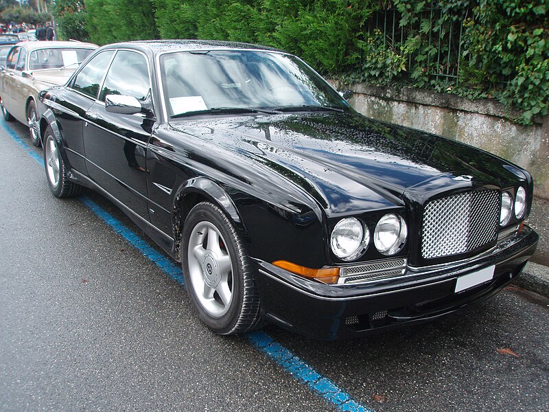 File:2001 Bentley Continental R420 Mulliner in Morges 2013 - Front right.jpg