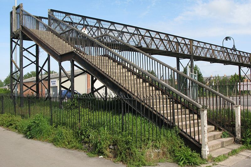 File:2009 at Forty Steps Bridge - south steps.JPG