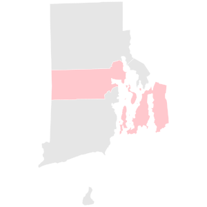 2010 Rhode Island gubernatorial election results map by county.svg