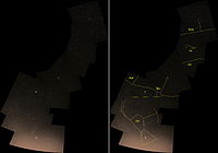 Constellations de Andromède (And), du Triangle (Tri), du Bélier (Ari), du Cocher (Aur), du Taureau (Tau) et de Orion (Ori).