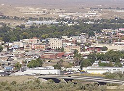 2012-09-30 14 28 33 View of downtown Elko in Nevada from a bluff to the south.jpg