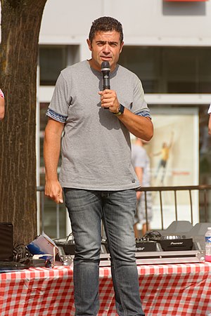 Discours de Pierre-Jérôme Collard (adjoint au maire de Belfort chargé des sports).