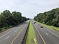 File:2021-08-31 11 15 26 View south along New Jersey State Route 444 (Garden State Parkway) from the pedestrian overpass between Exit 9 and Exit 10 in Middle Township, Cape May County, New Jersey.jpg