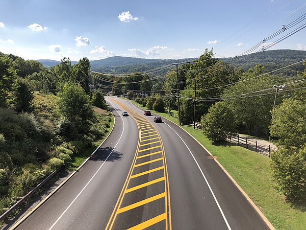 Route 94 southbound in Vernon Township