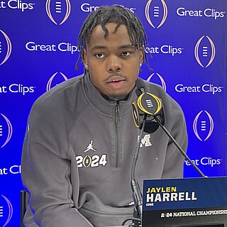 <span class="mw-page-title-main">Jaylen Harrell</span> American football player (born 2002)